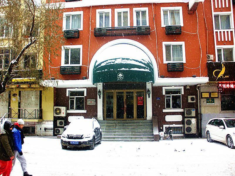 Greentree Inn Heilongjiang Harbin Zhongyang Street Business Hotel Eksteriør bilde